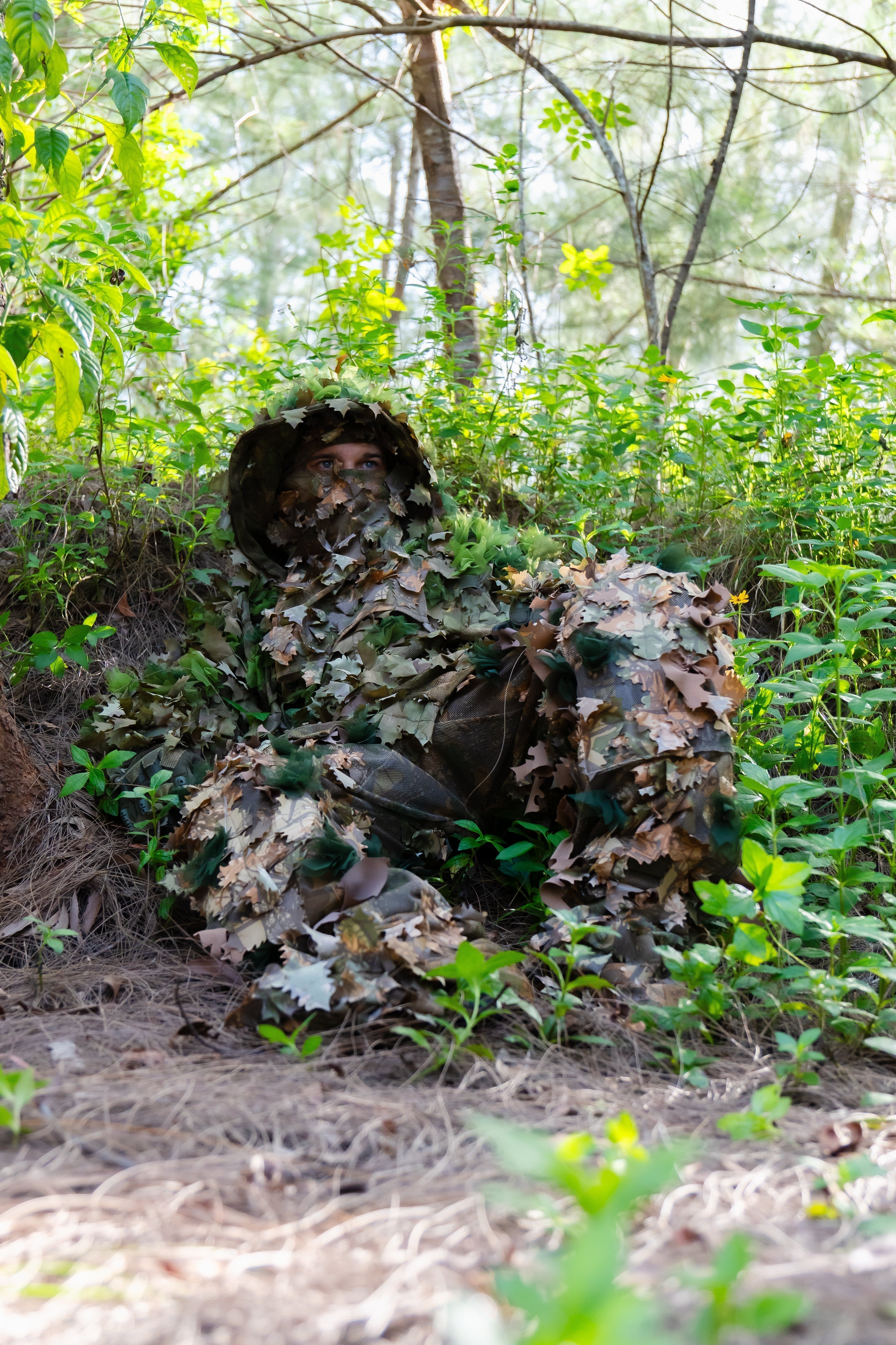 Is Our Crafted Ghillie Suit Actually Invisible? | Stalker Alder Leaf Suit + Le Covert Field Test