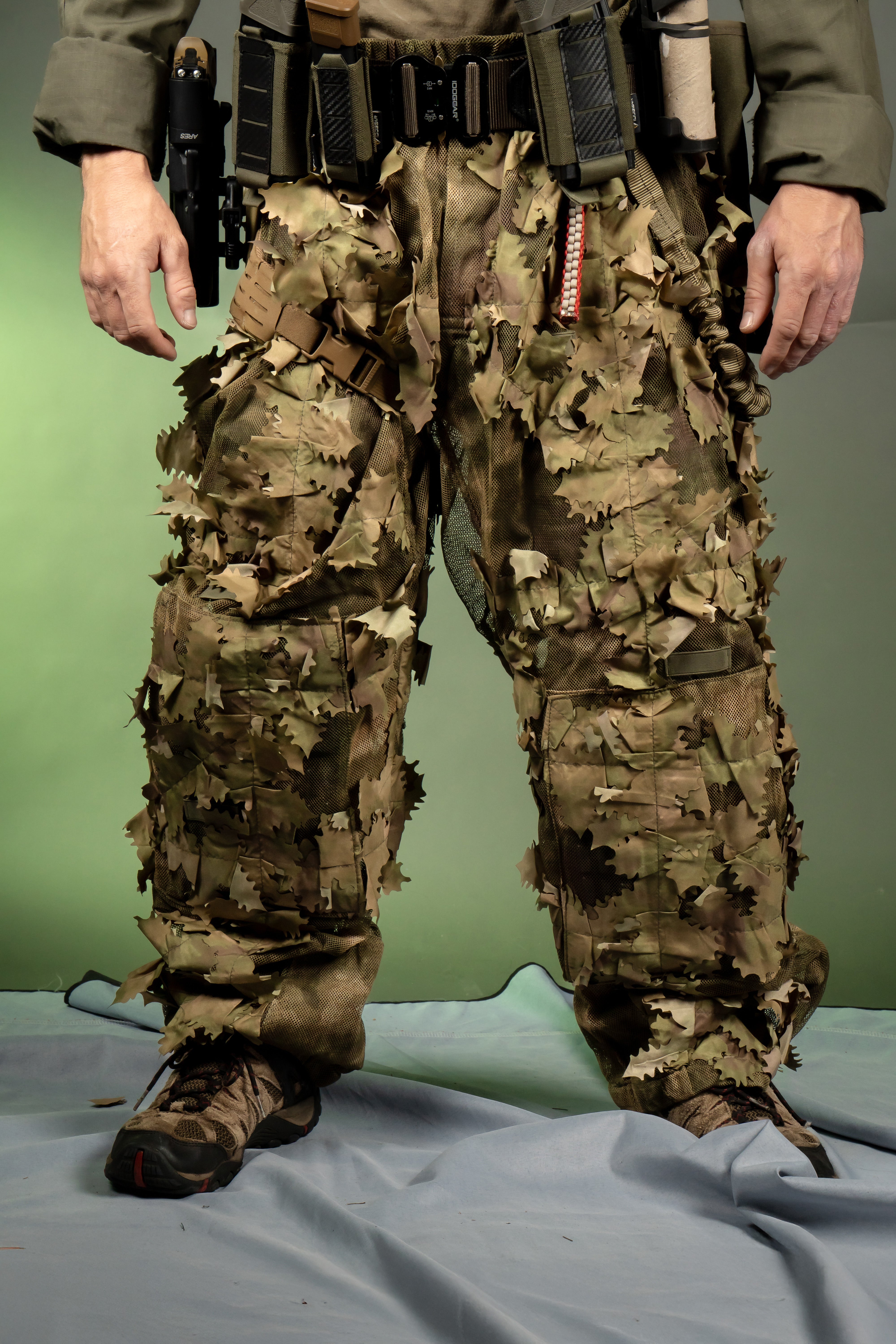 Ghillie Concealment Pants – Alder Camo for Hunters
