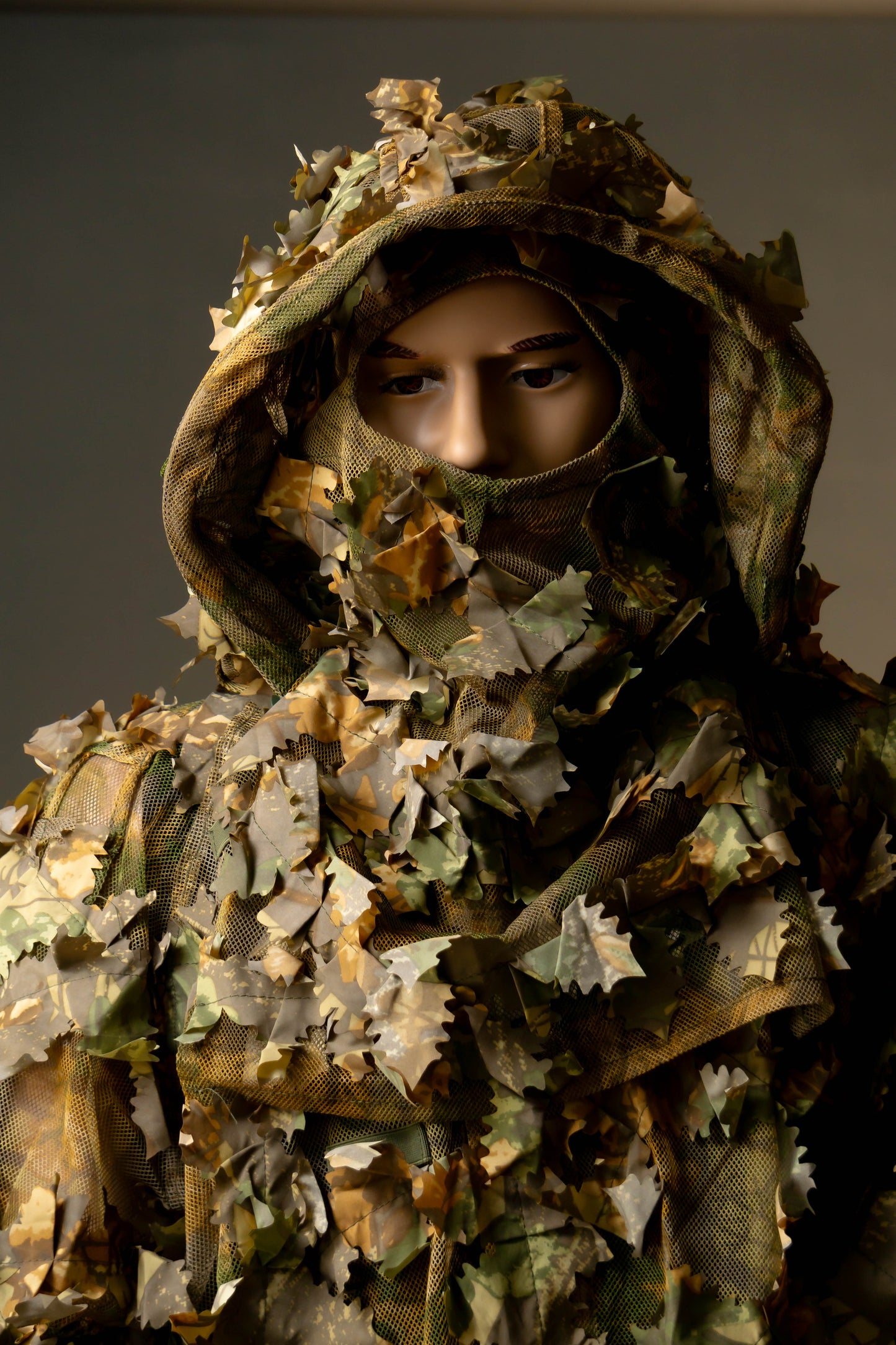 Complete Brown Oak Combat Cape Set