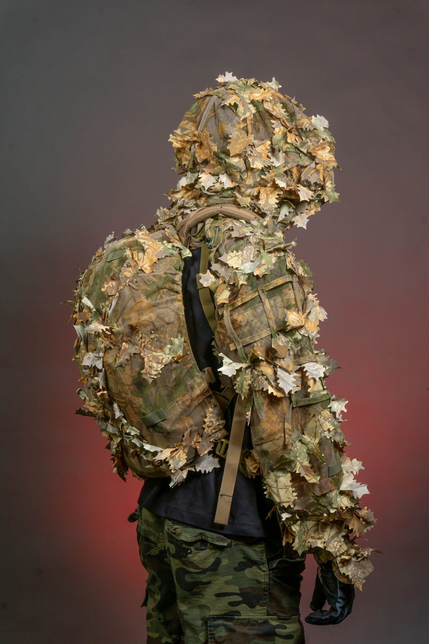 Brown Oak Backpack Cover