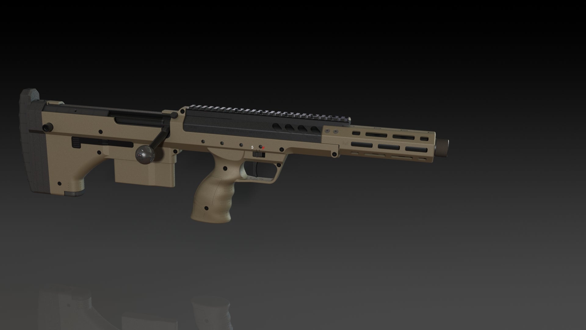 SRS A2/M2 High Top Rail