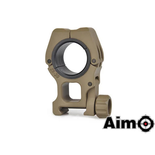 M10 1 inch to 30mm Scope Rings With Level - DE