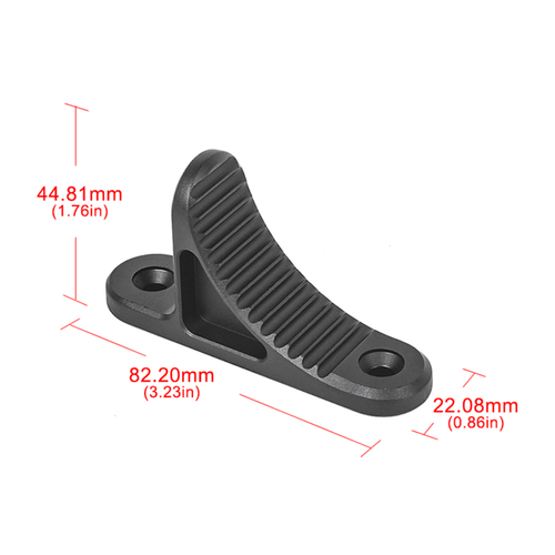 M-Lok B5 Systems Gripstop - Black
