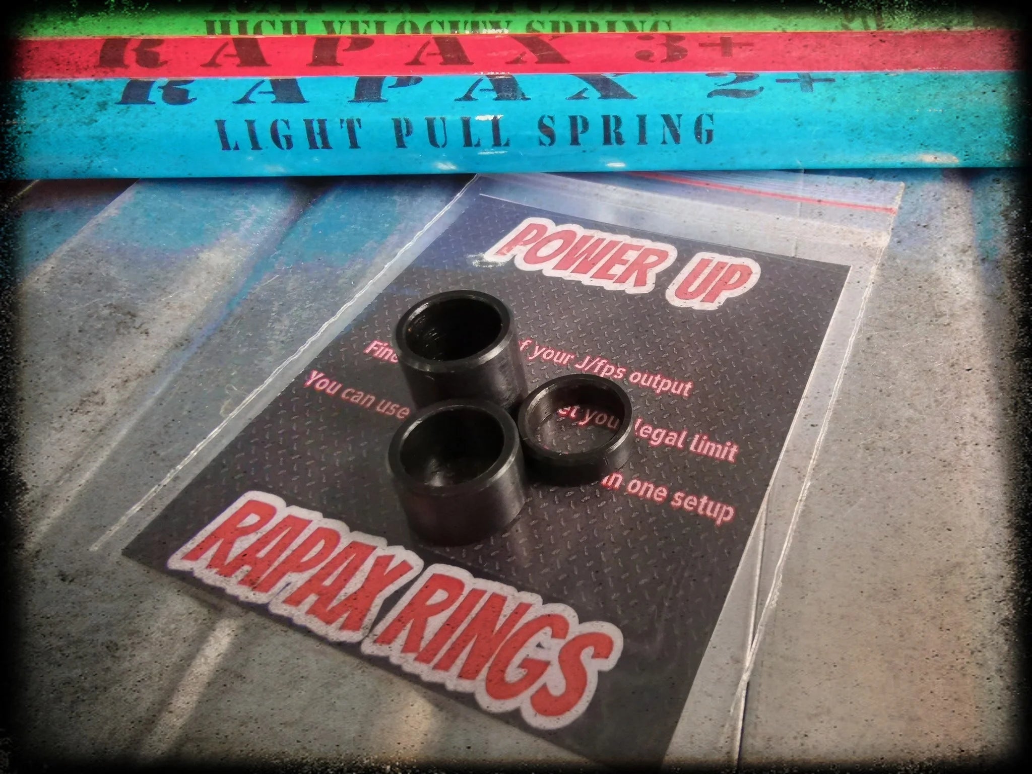 SRS SSG VSR Steel FPS Adjuster Rings (9mm)