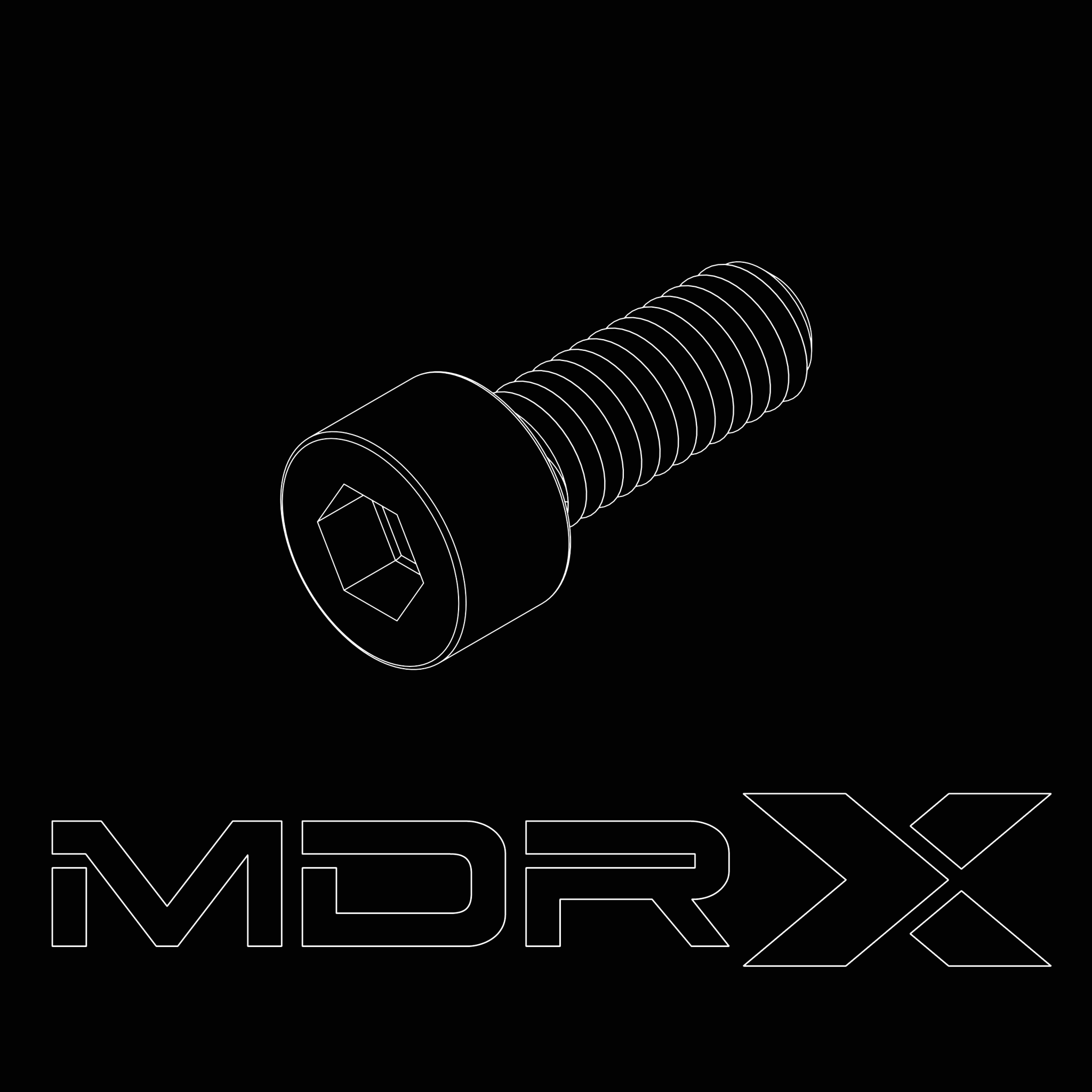 MDRX Replacement Screw Set (Except Gearbox)
