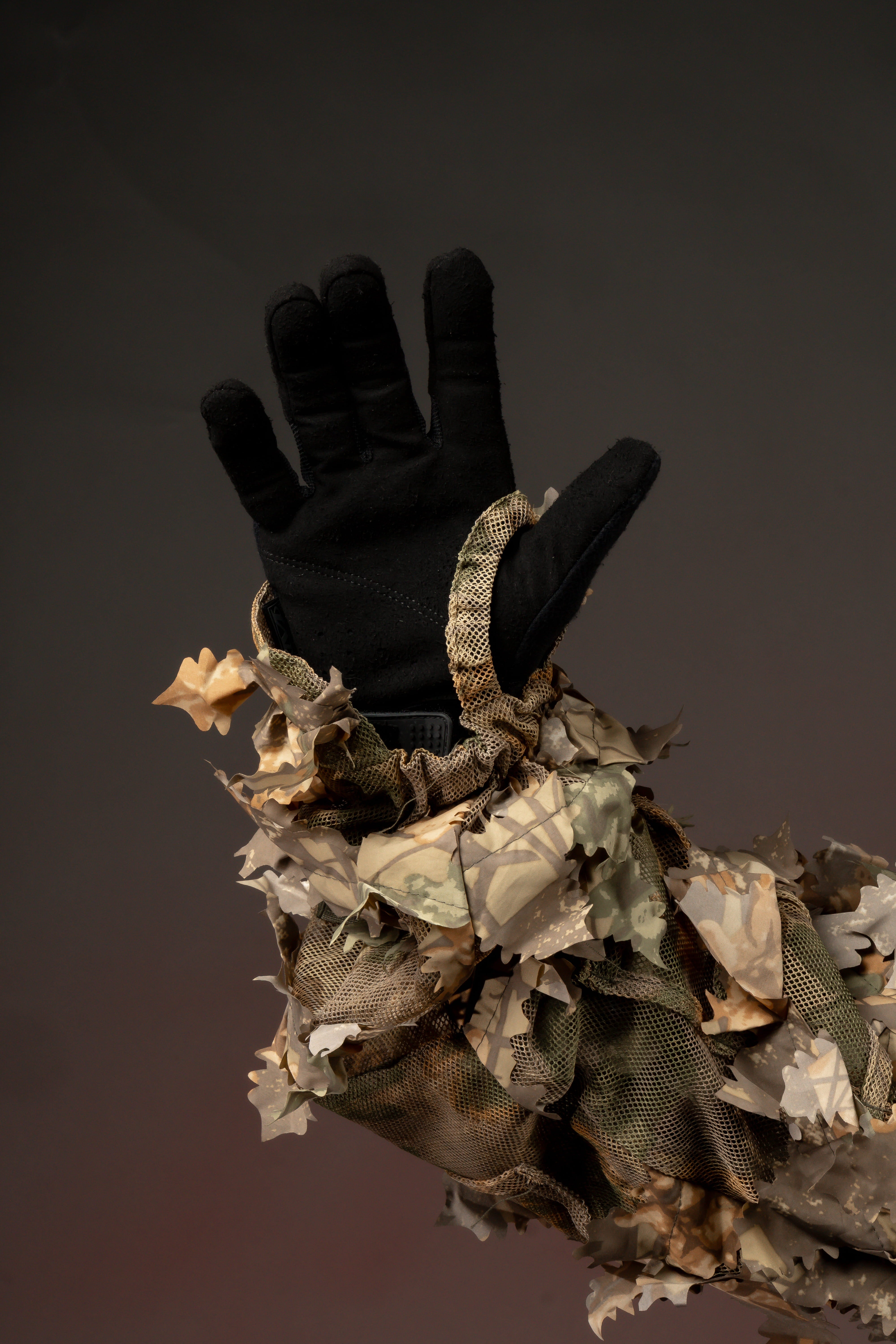 Ghillie Leaf Suit – Brown Oak Camo for Airsoft & Hunting