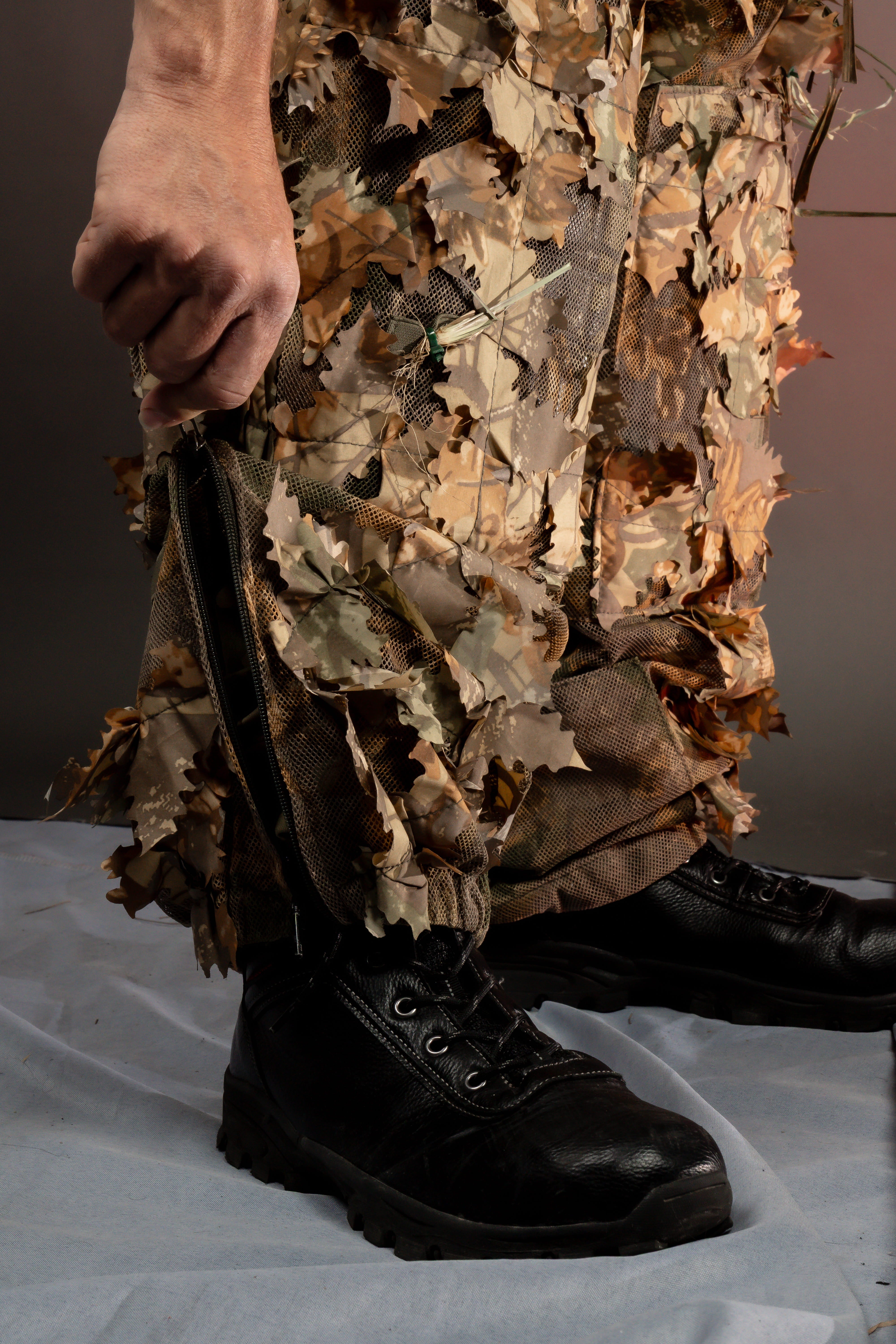 Brown Oak Combat Pants