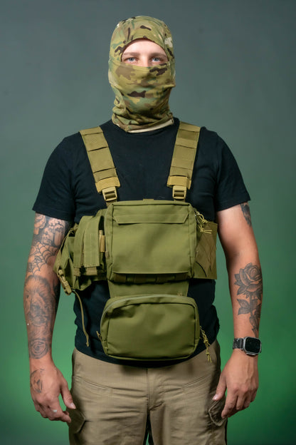 Modular Complete Chest Rig v2(Near-Infrared Treated)