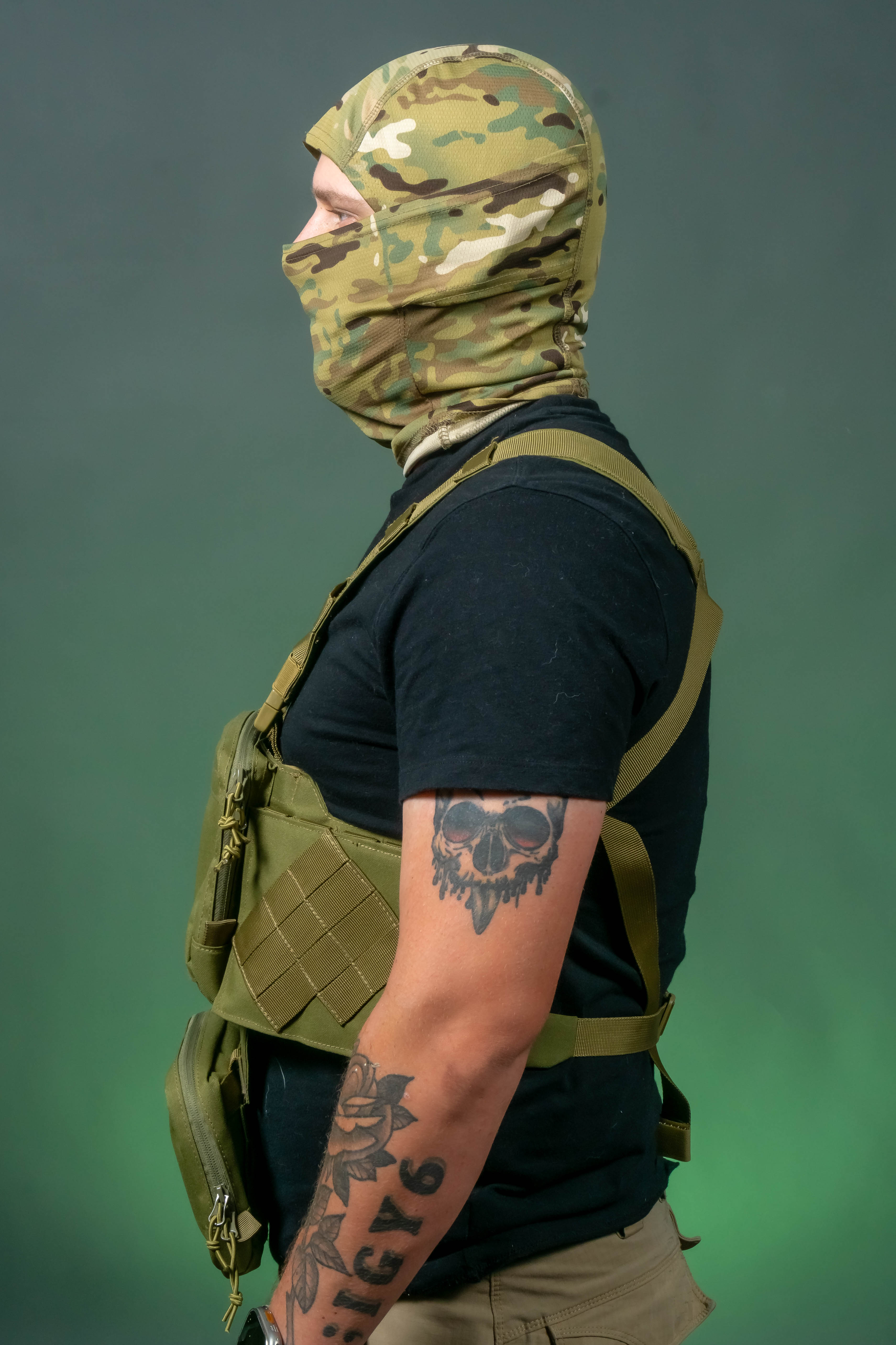 Modular Complete Chest Rig v2(Near-Infrared Treated)