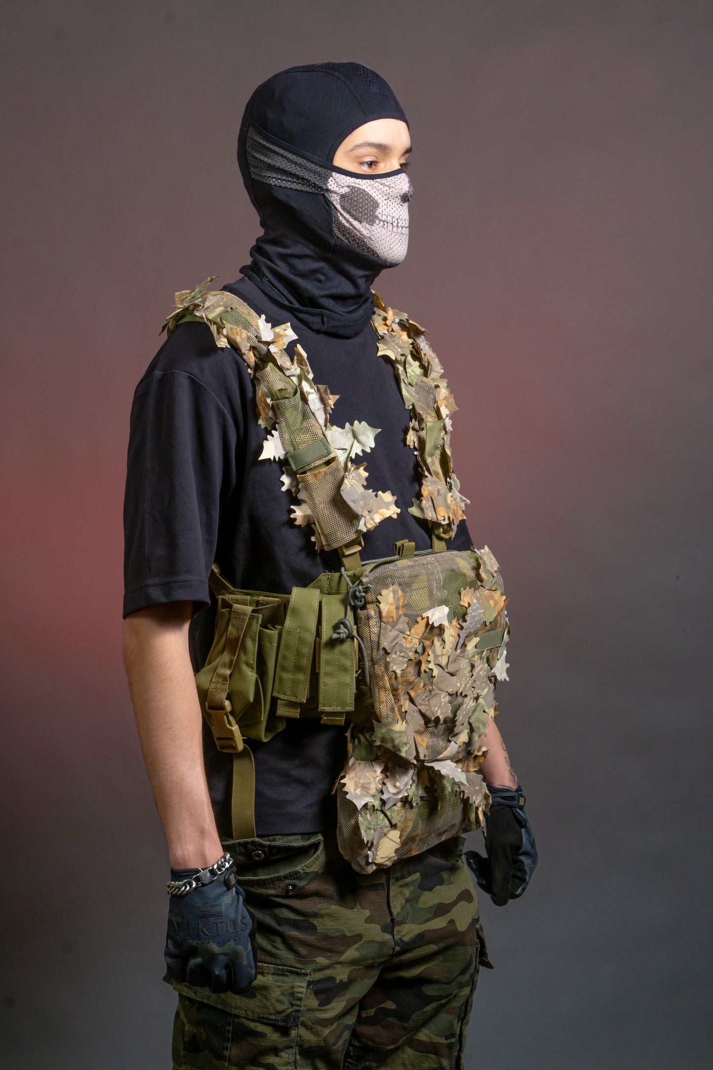 Brown Oak Chest Rig Covers (Near-Infrared Treated)