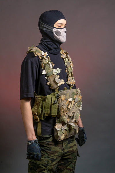 Brown Oak Chest Rig Covers (Near-Infrared Treated)
