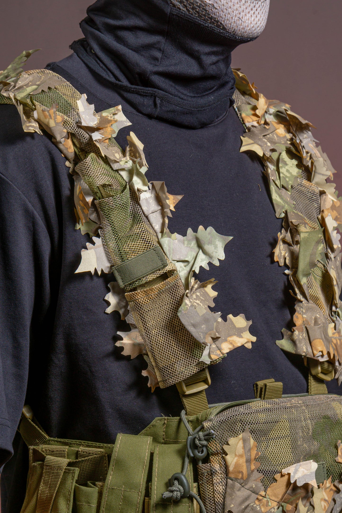 Brown Oak Chest Rig Covers (Near-Infrared Treated)