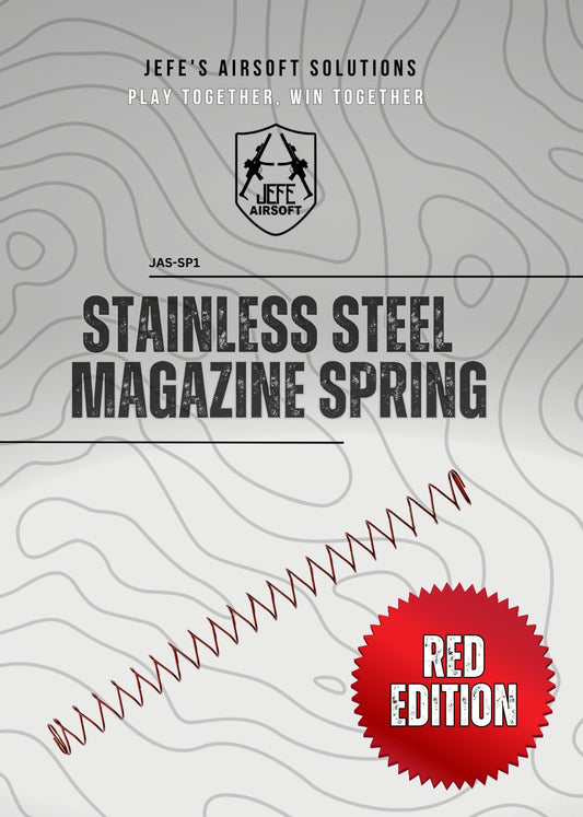 GBB Pistol Magazine Spring RED EDITION