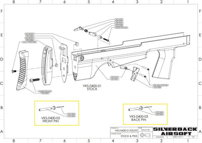 VKS replacement pins