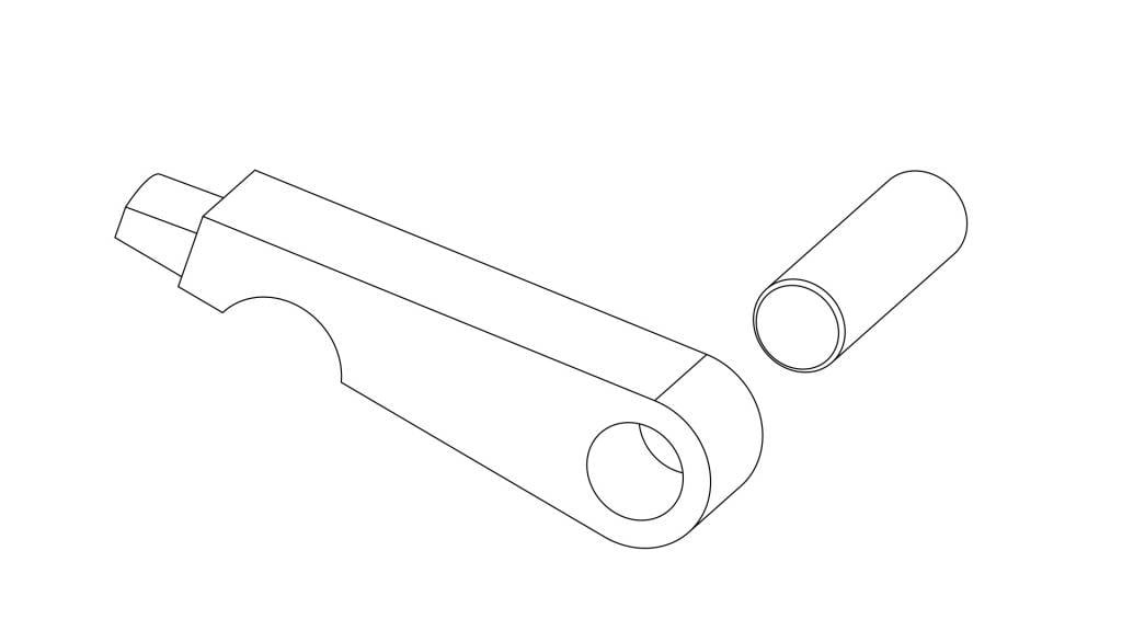 FAST Hop Up Unit SRS Arm & Pin