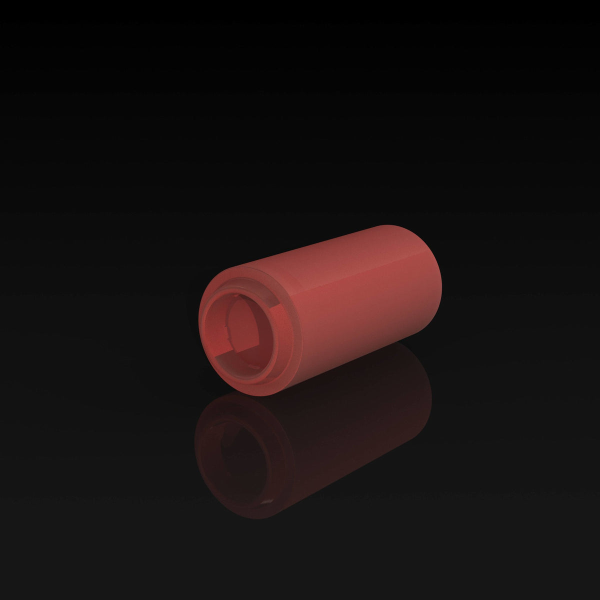 AEG type Flat Hop Up rubber 80° Red (4 pack)