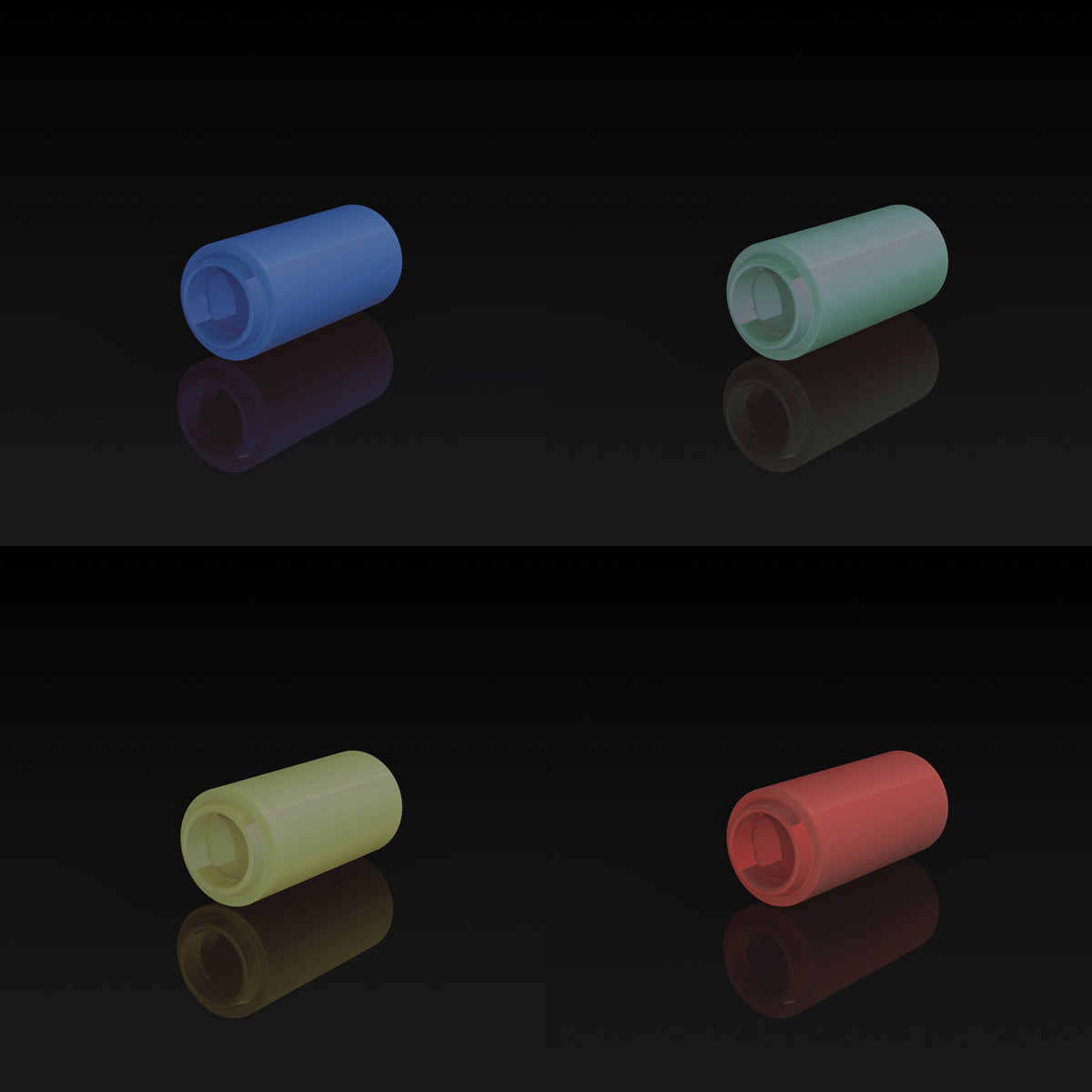 AEG type Flat Hop Up Bucking Rubber With Nub 40-80°