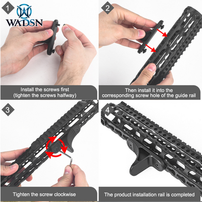 M-Lok B5 Systems Gripstop - Black