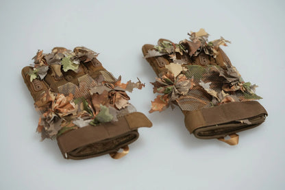 Stalker Crafted Ghillie Gloves Brown Oak