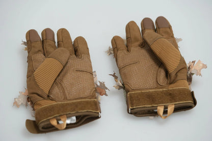 Stalker Crafted Ghillie Gloves Brown Oak