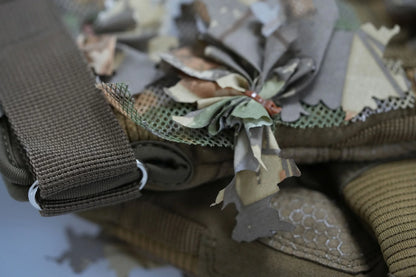 Stalker Crafted Ghillie Gloves Brown Oak