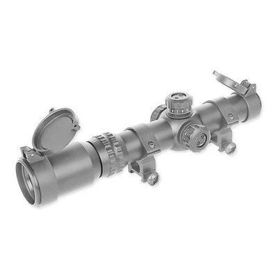 1-4x24SE Tactical Scope - Black (Red/Green Reticle)