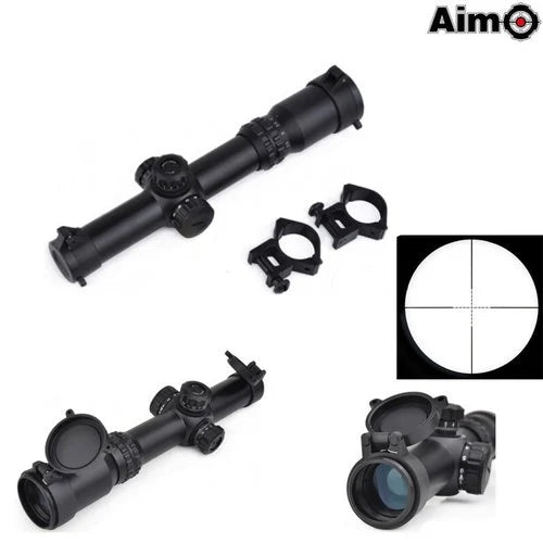 1-4x24SE Tactical Scope - Black (Red/Green Reticle)