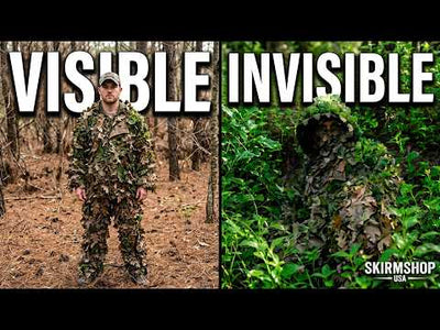 Is Our Crafted Ghillie Suit Actually Invisible - Field Test 1