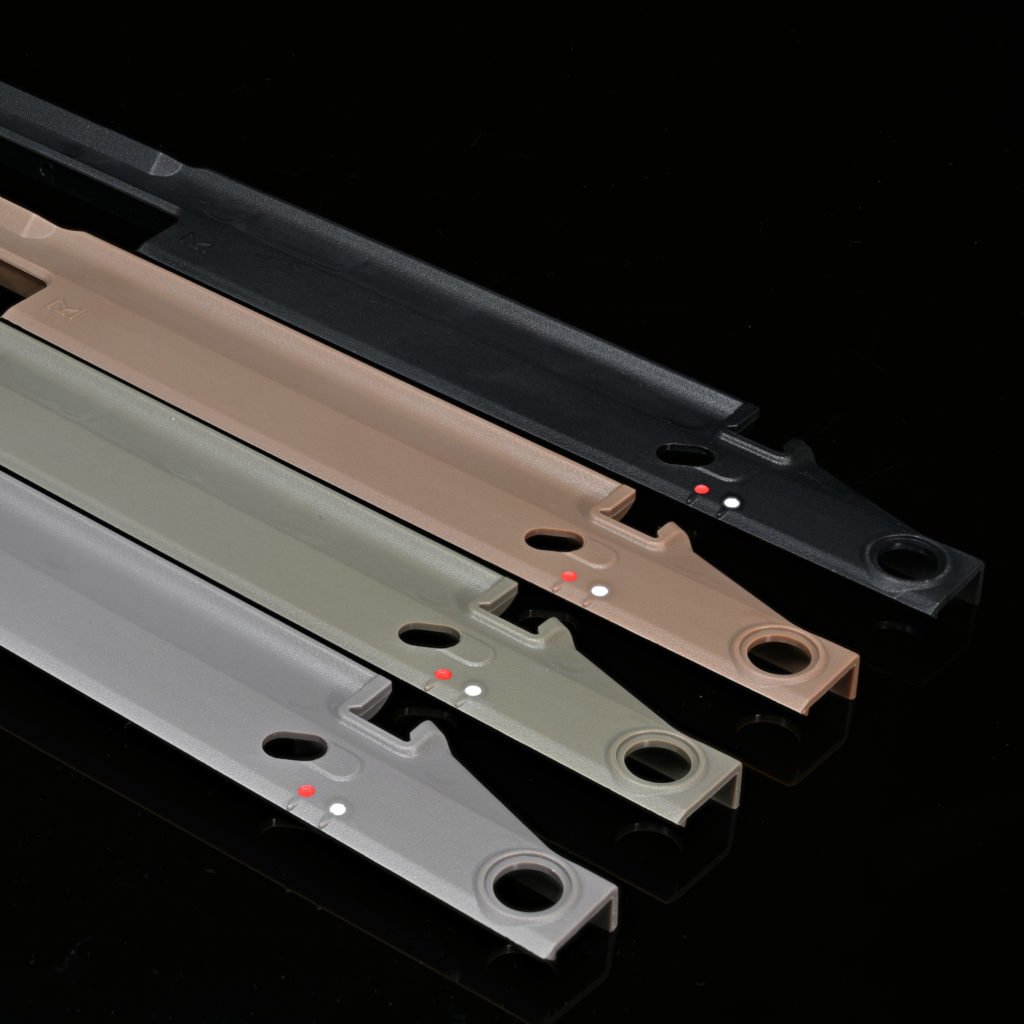 TAC-41 A - Color Polymer Parts - Wolf Grey
