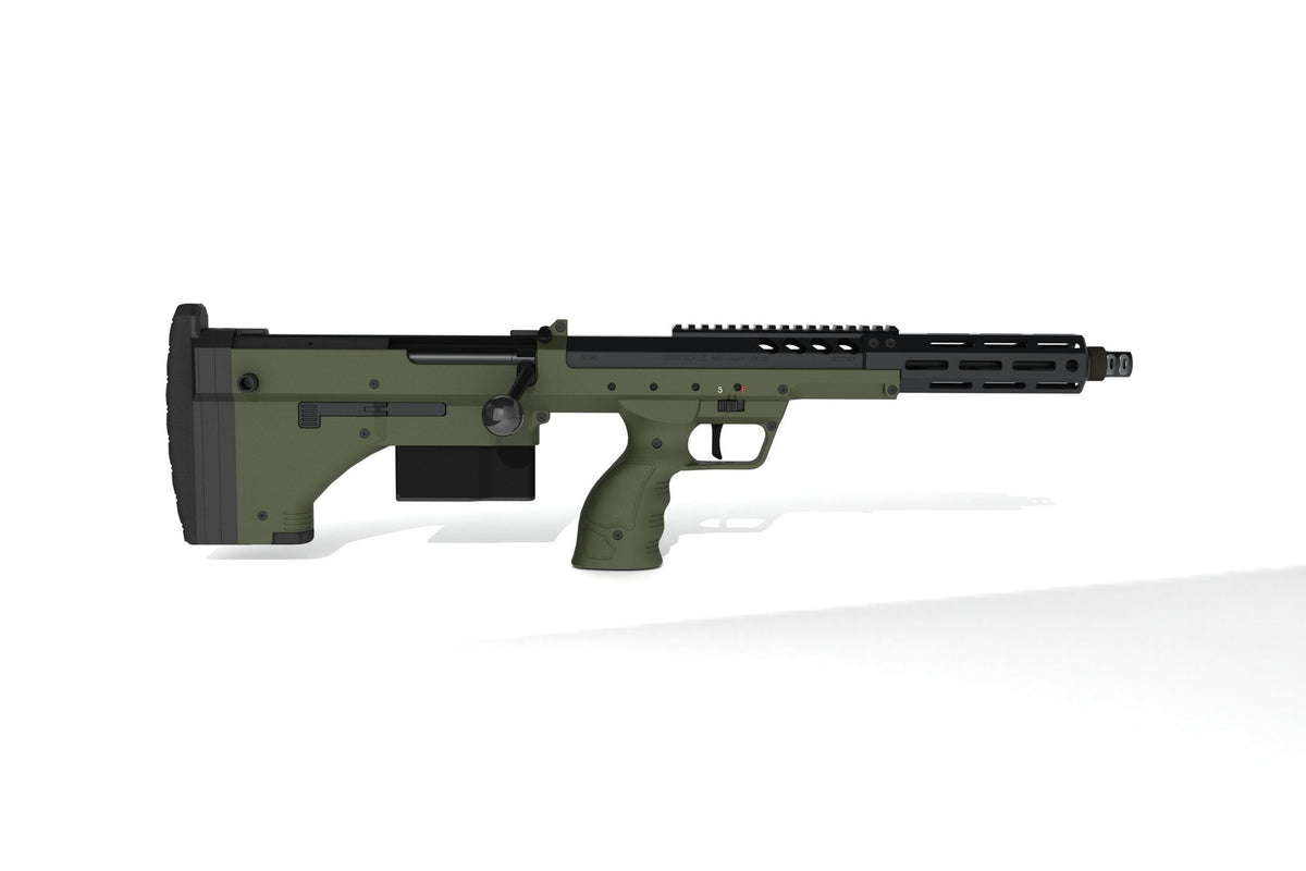 Desert Tech SRS A2/M2 Covert, 16” Barrel - Olive Drab